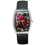 Bloody Coffee 7 Barrel Style Metal Watch Front