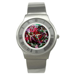 Bloody Coffee 7 Stainless Steel Watch