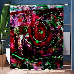 Bloody Coffee 7 Shower Curtain 60  x 72  (Medium) 