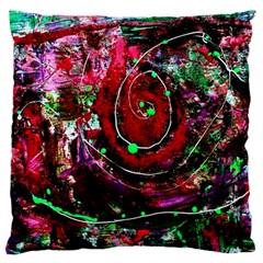 Bloody Coffee 7 Large Cushion Case (Two Sides)