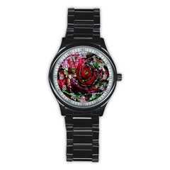 Bloody Coffee 7 Stainless Steel Round Watch by bestdesignintheworld