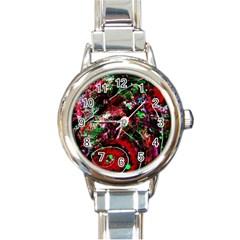 Bloody Coffee 6 Round Italian Charm Watch by bestdesignintheworld