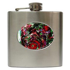 Bloody Coffee 6 Hip Flask (6 Oz) by bestdesignintheworld