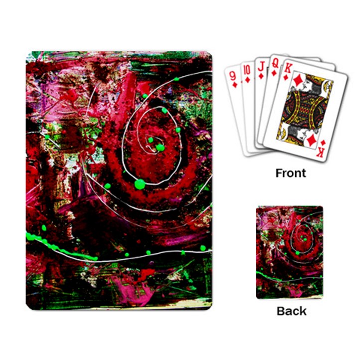 Bloody Coffee 5 Playing Card