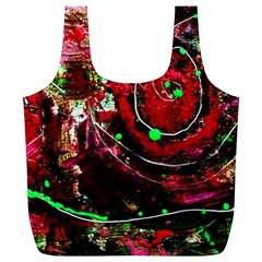 Bloody Coffee 5 Full Print Recycle Bags (l)  by bestdesignintheworld