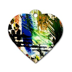 Alaska Industrial Landscape Dog Tag Heart (two Sides) by bestdesignintheworld