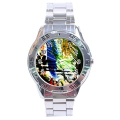 Alaska Industrial Landscape Stainless Steel Analogue Watch by bestdesignintheworld