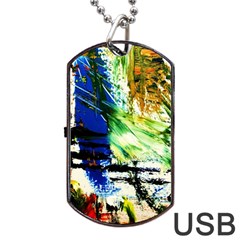 Alaska Industrial Landscape Dog Tag Usb Flash (two Sides) by bestdesignintheworld