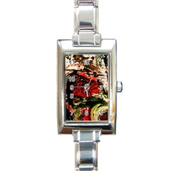 Alaska Industrial Landscape 4 Rectangle Italian Charm Watch by bestdesignintheworld