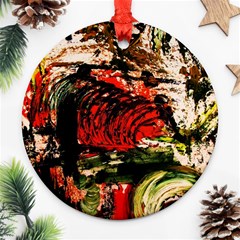 Alaska Industrial Landscape 4 Ornament (round) by bestdesignintheworld