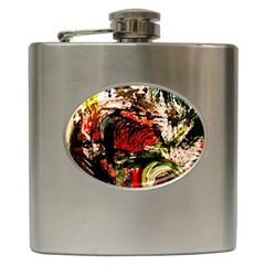 Alaska Industrial Landscape 4 Hip Flask (6 Oz) by bestdesignintheworld