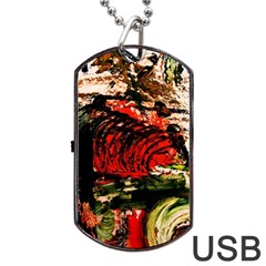 Alaska Industrial Landscape 4 Dog Tag Usb Flash (one Side) by bestdesignintheworld