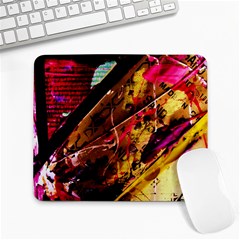 Absurd Theater In And Out 5 Large Mousepads by bestdesignintheworld