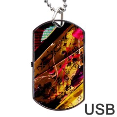 Absurd Theater In And Out 5 Dog Tag Usb Flash (two Sides) by bestdesignintheworld