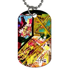 Absurd Theater In And Out Dog Tag (one Side) by bestdesignintheworld