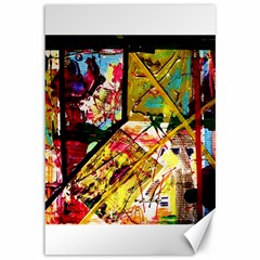 Absurd Theater In And Out Canvas 12  X 18   by bestdesignintheworld