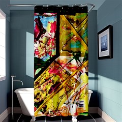 Absurd Theater In And Out Shower Curtain 36  X 72  (stall)  by bestdesignintheworld