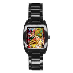 Absurd Theater In And Out Stainless Steel Barrel Watch by bestdesignintheworld