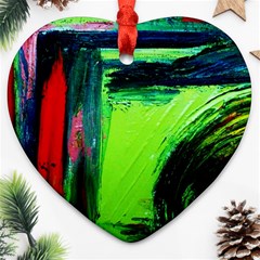 Abandoned Mine 6 Heart Ornament (two Sides) by bestdesignintheworld