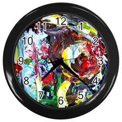 Eden Garden 12 Wall Clocks (black) by bestdesignintheworld