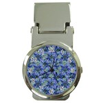 Modern Nature Print Pattern 7200 Money Clip Watches Front