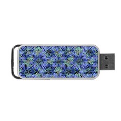 Modern Nature Print Pattern 7200 Portable Usb Flash (one Side) by dflcprints