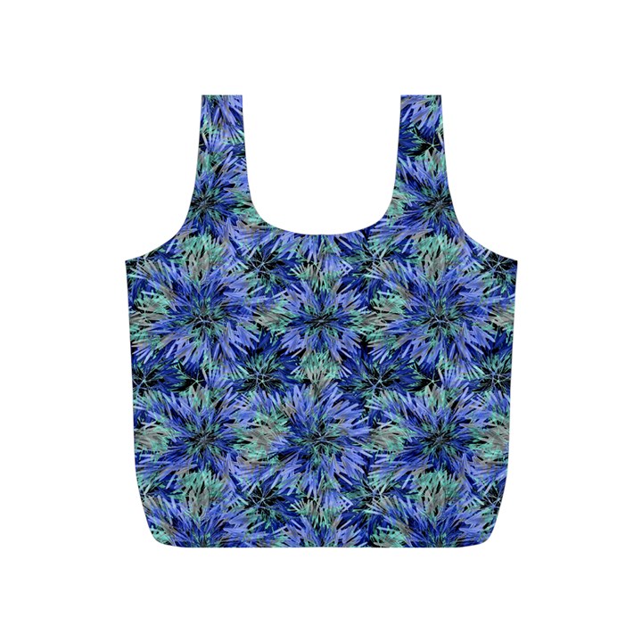 Modern Nature Print Pattern 7200 Full Print Recycle Bags (S) 