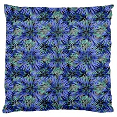 Modern Nature Print Pattern 7200 Large Flano Cushion Case (two Sides) by dflcprints