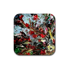 Eden Garden 11 Rubber Coaster (square)  by bestdesignintheworld