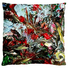 Eden Garden 11 Large Cushion Case (two Sides) by bestdesignintheworld