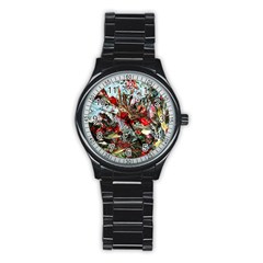 Eden Garden 11 Stainless Steel Round Watch by bestdesignintheworld