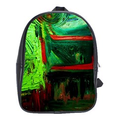 Abandoned Mine 4 School Bag (large) by bestdesignintheworld