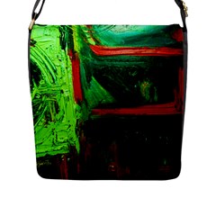 Abandoned Mine 4 Flap Messenger Bag (l)  by bestdesignintheworld