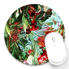 Eden Garden 10 Round Mousepads by bestdesignintheworld