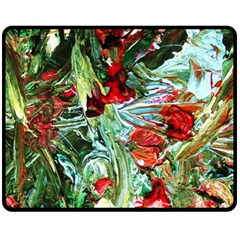 Eden Garden 10 Fleece Blanket (medium)  by bestdesignintheworld