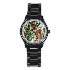 Eden Garden 10 Stainless Steel Round Watch by bestdesignintheworld