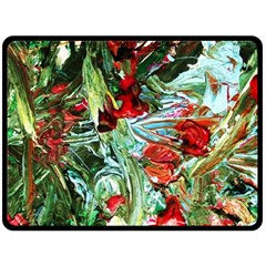 Eden Garden 10 Double Sided Fleece Blanket (large)  by bestdesignintheworld