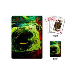 Abandoned Mine 3 Playing Cards (mini)  by bestdesignintheworld