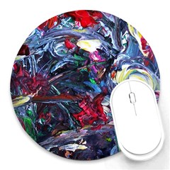 Eden Garden 9 Round Mousepads by bestdesignintheworld