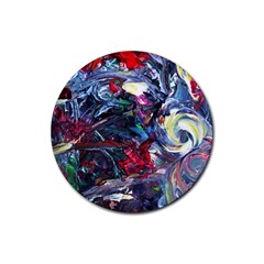 Eden Garden 9 Rubber Round Coaster (4 Pack)  by bestdesignintheworld