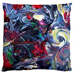 Eden Garden 9 Large Cushion Case (two Sides) by bestdesignintheworld