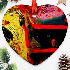 Abandoned Mine 2 Ornament (heart) by bestdesignintheworld