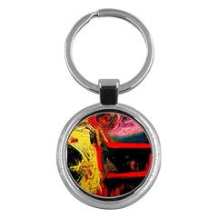 Abandoned Mine 2 Key Chains (round)  by bestdesignintheworld