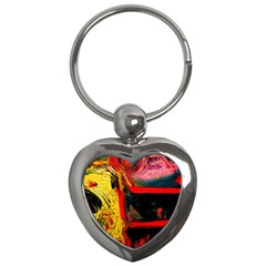 Abandoned Mine 2 Key Chains (heart)  by bestdesignintheworld