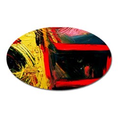 Abandoned Mine 2 Oval Magnet by bestdesignintheworld