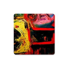 Abandoned Mine 2 Square Magnet by bestdesignintheworld