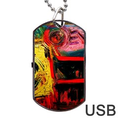 Abandoned Mine 2 Dog Tag Usb Flash (one Side) by bestdesignintheworld