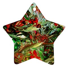 Eden Garden 8 Star Ornament (two Sides) by bestdesignintheworld