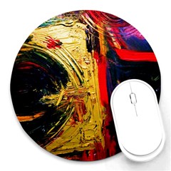 Abandoned Mine 1 Round Mousepads by bestdesignintheworld