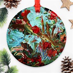 Eden Garden 7 Ornament (round) by bestdesignintheworld